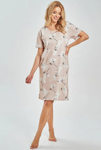 3538 - fiora - camicia da notte donna in cotone