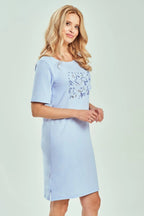 3554 - valentina - camicia da notte donna in cotone