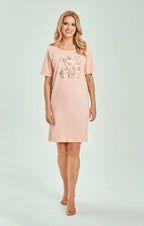 3554 - valentina - camicia da notte donna in cotone