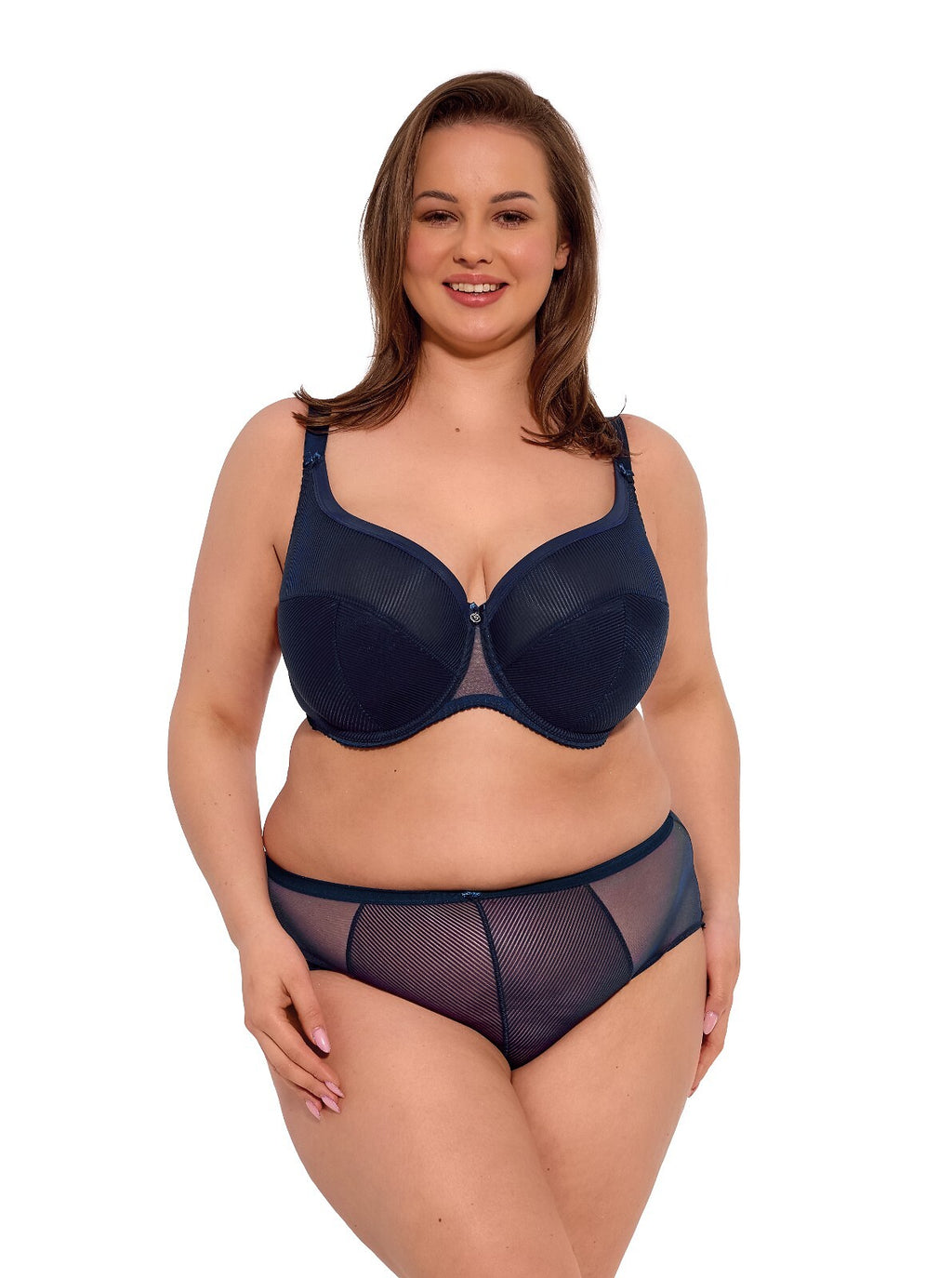 Reggiseno semi-soft con ferretto - Sonia - Blu