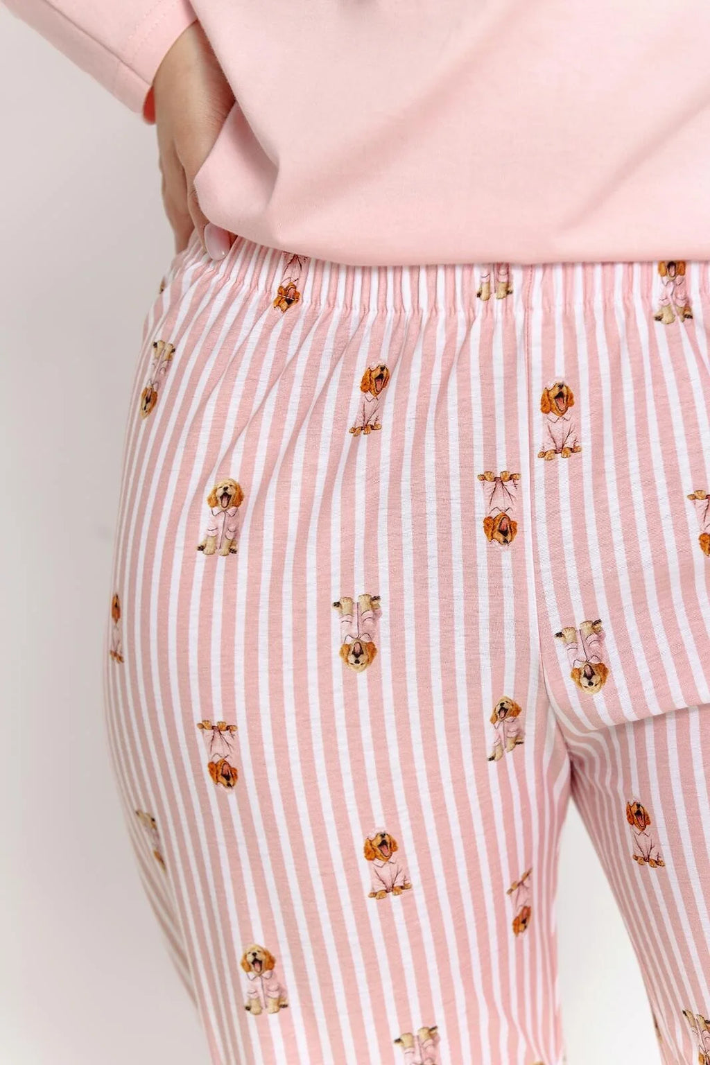 3623 - nola - pigiama da donna in cotone con maglia