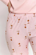 3623 - nola - pigiama da donna in cotone con maglia