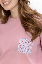 3629 - agnessa - pigiama da donna in cotone con maniche