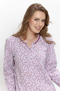 3640 - agnessa - camicia da notte donna in cotone