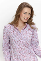 3640 - agnessa - camicia da notte donna in cotone