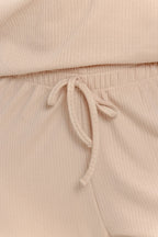 3641 - sora - pigiama da donna in cotone a costine