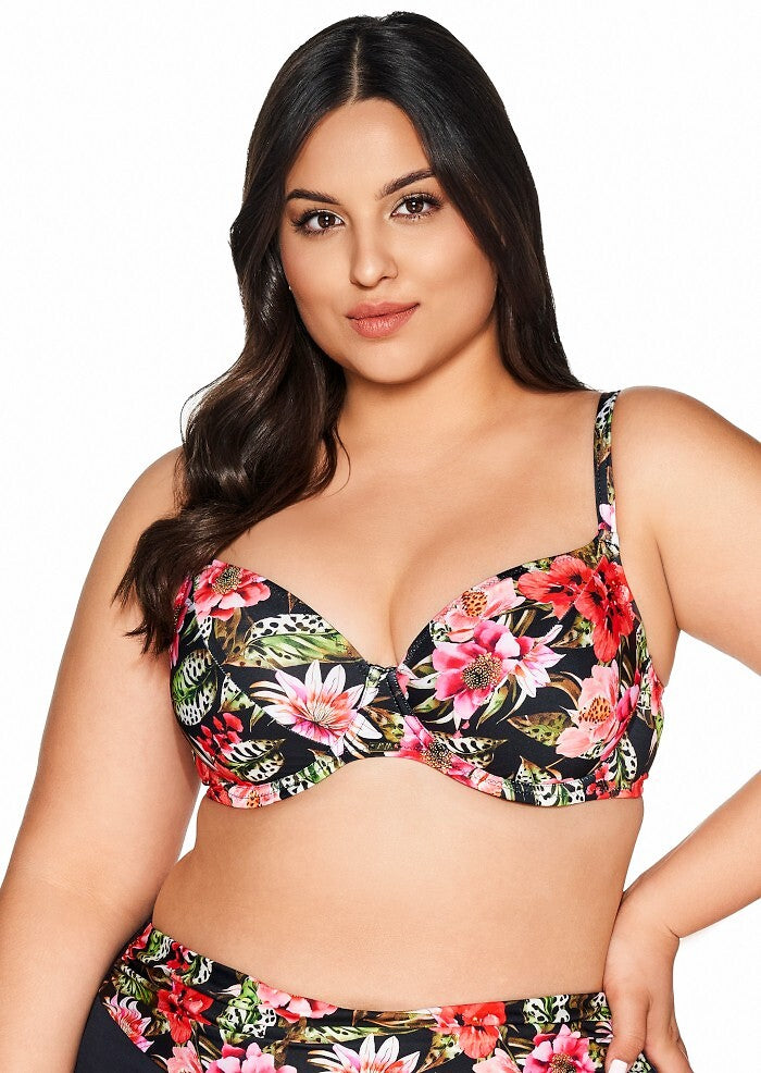 2-Biustonosz kąpielowy soft Ava SK 219 Floral floral-2