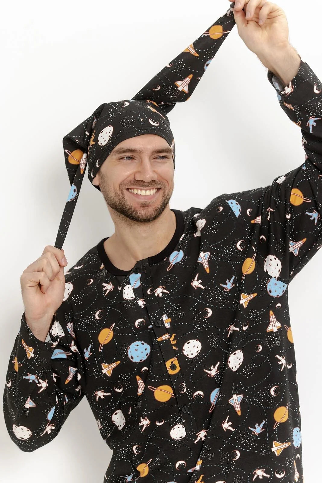 3673 - philippo - camicia da notte uomo - kosmos
