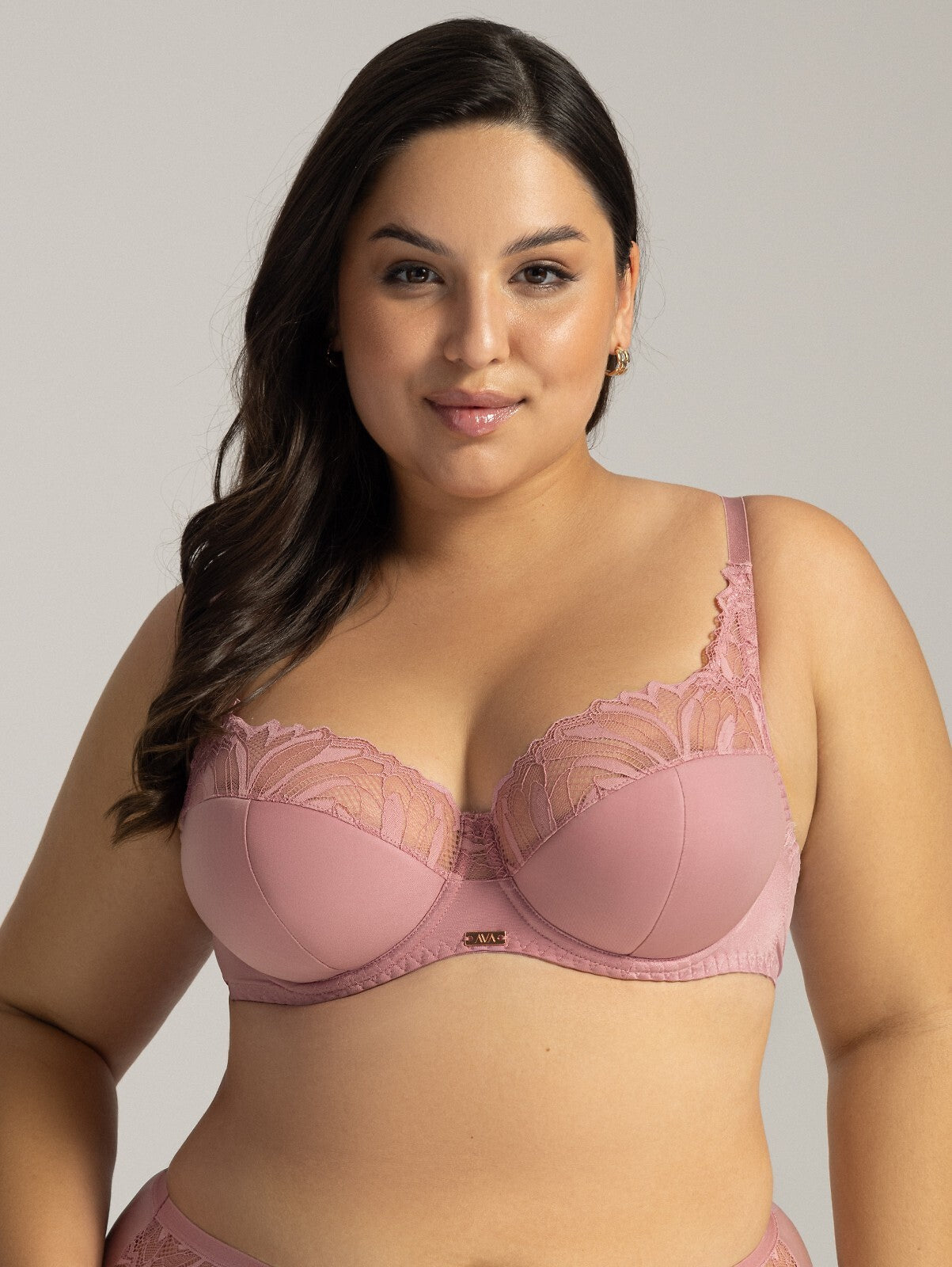 2-Biustonosz semi soft Ava 2105 pink peony-2
