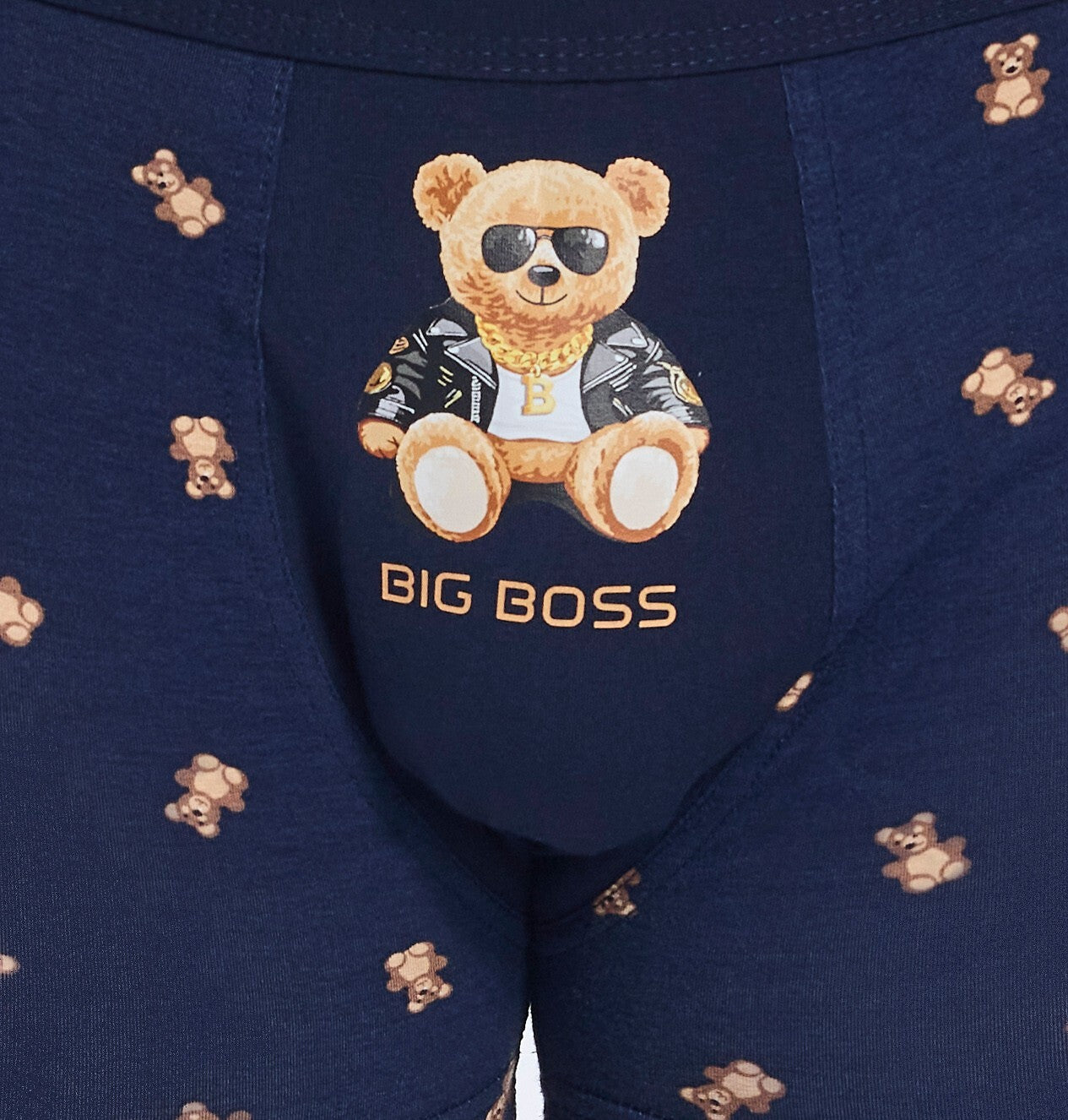 3-Bokserki Cornette Tattoo 280/245 Boss M-2XL granatowy-3