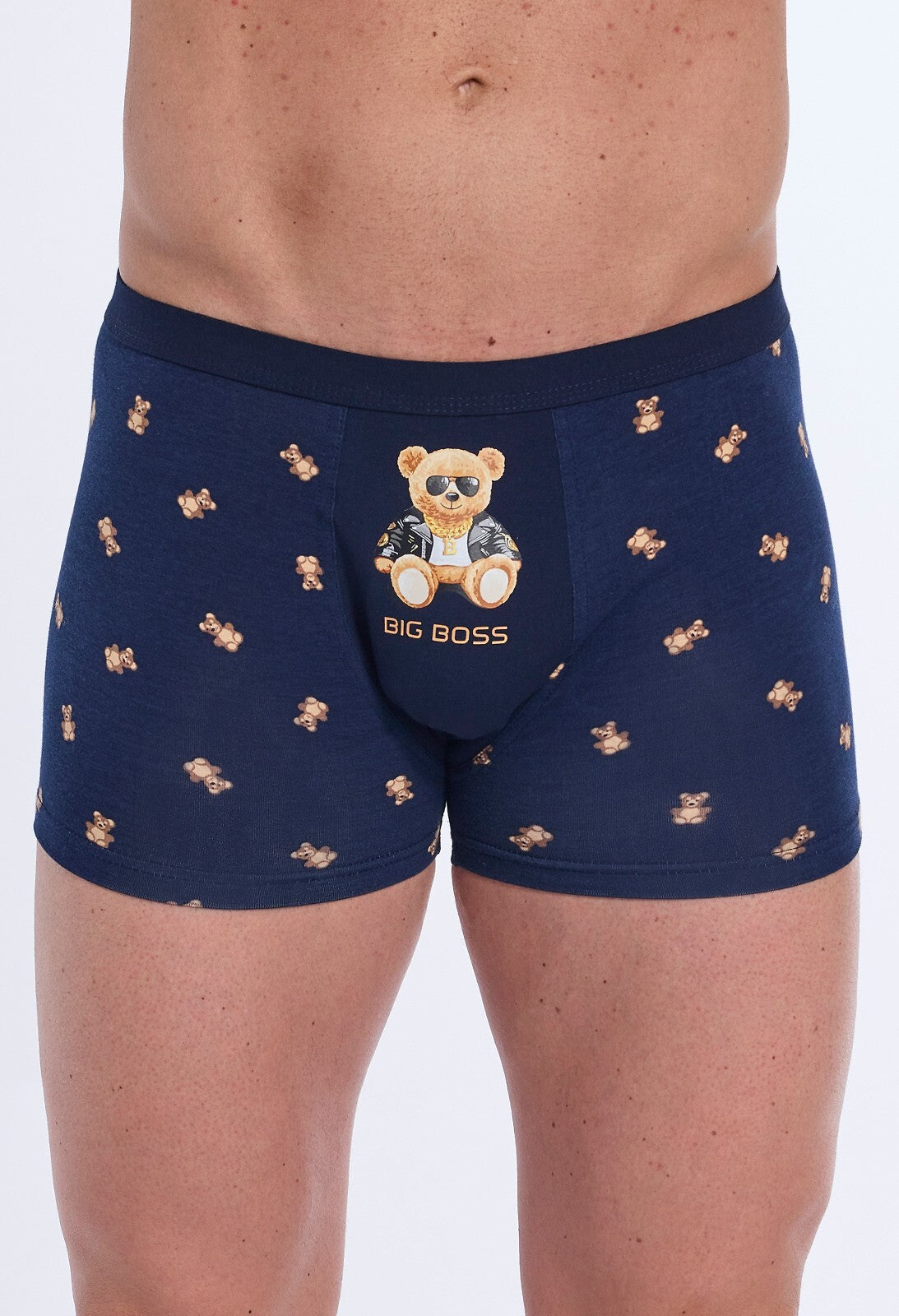 1-Bokserki Cornette Tattoo 280/245 Boss M-2XL granatowy-1