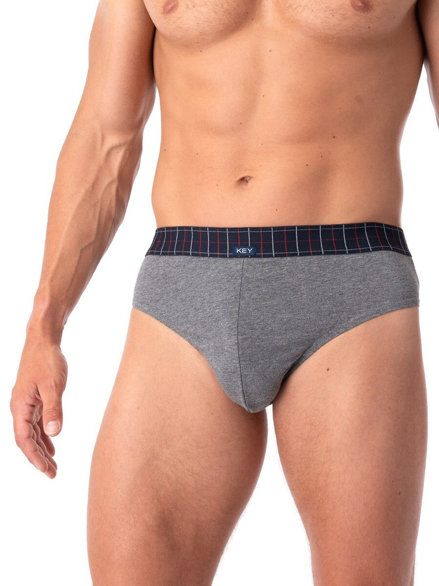1-Slipy Key MPP 407 B25 A'2 M-2XL granatowy-szary-1
