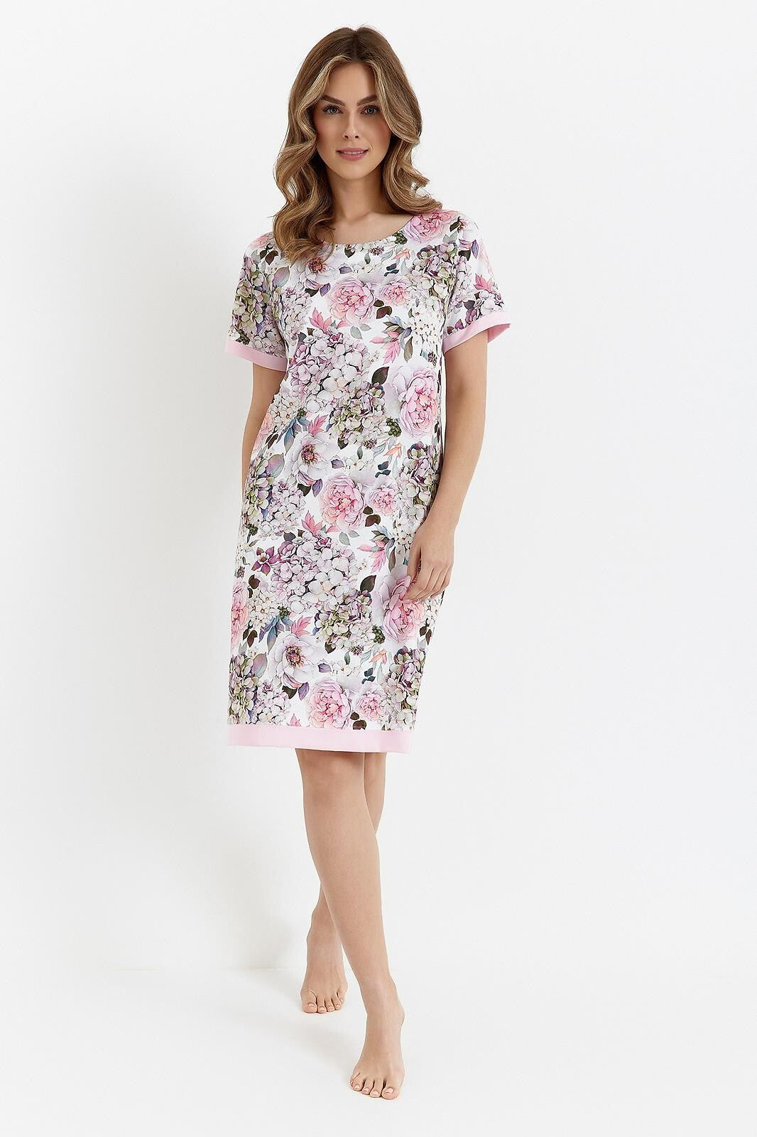 3-Koszula Cana 476 kr/r M-XL różowe kwiaty-3