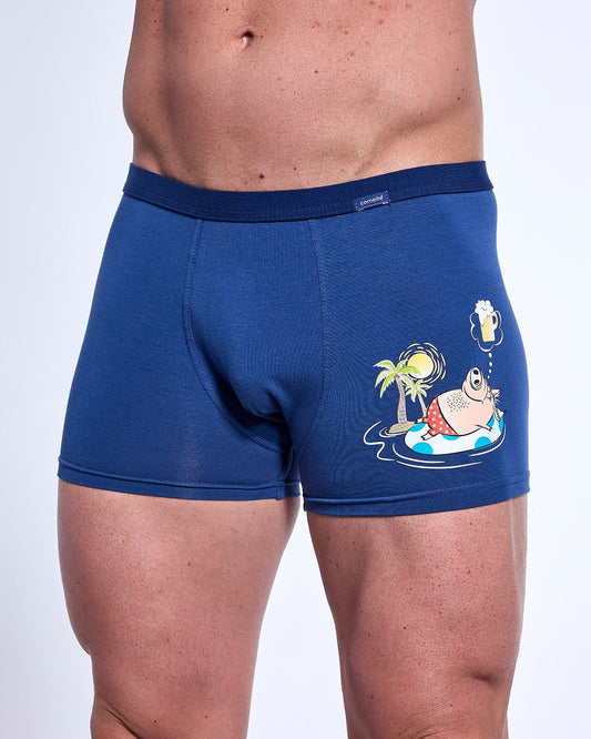 1-Bokserki Cornette Tattoo 280/244 Piglet S-2XL jeans-1