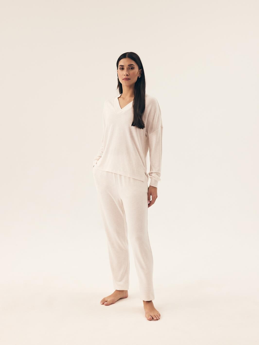 3-Piżama Henderson Ladies 43017 Boar dł/r S-2XL sand-3