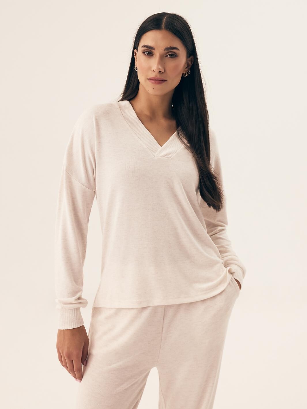 2-Piżama Henderson Ladies 43017 Boar dł/r S-2XL sand-2