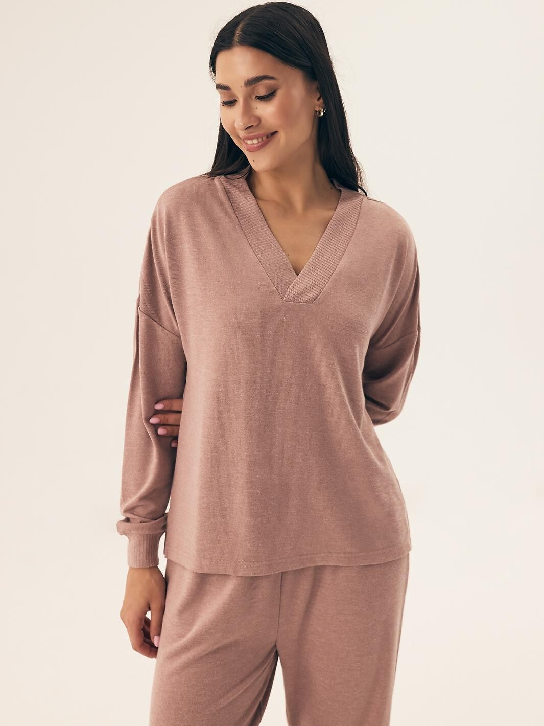 8-Piżama Henderson Ladies 43017 Boar dł/r S-2XL sand-8