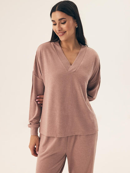 8-Piżama Henderson Ladies 43017 Boar dł/r S-2XL sand-8