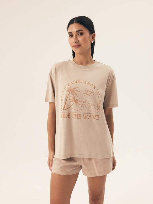 1-Piżama Henderson Ladies 42672 Nules kr/r S-2XL nude-1