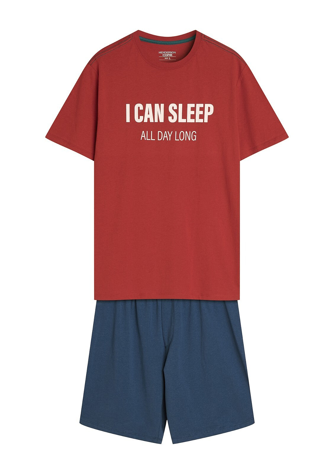 12-Piżama Henderson Core 42614 Sleeper kr/r M-2XL red-12