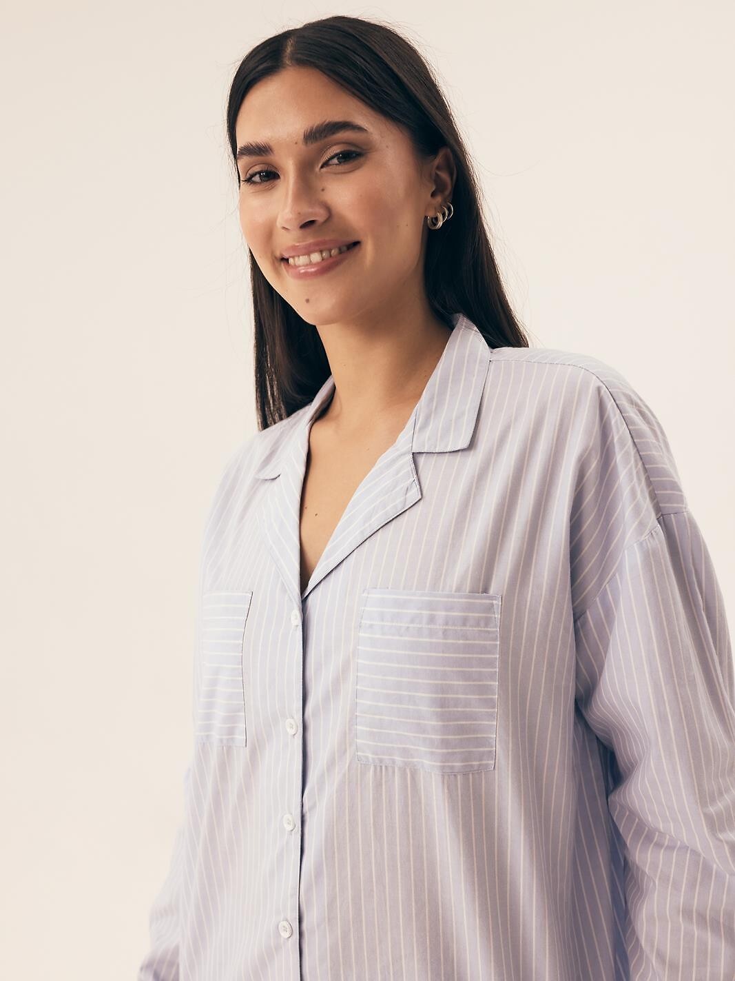 3-Piżama Henderson Ladies 42782 Nanda dł/r S-XL rozpinana pale blue-3