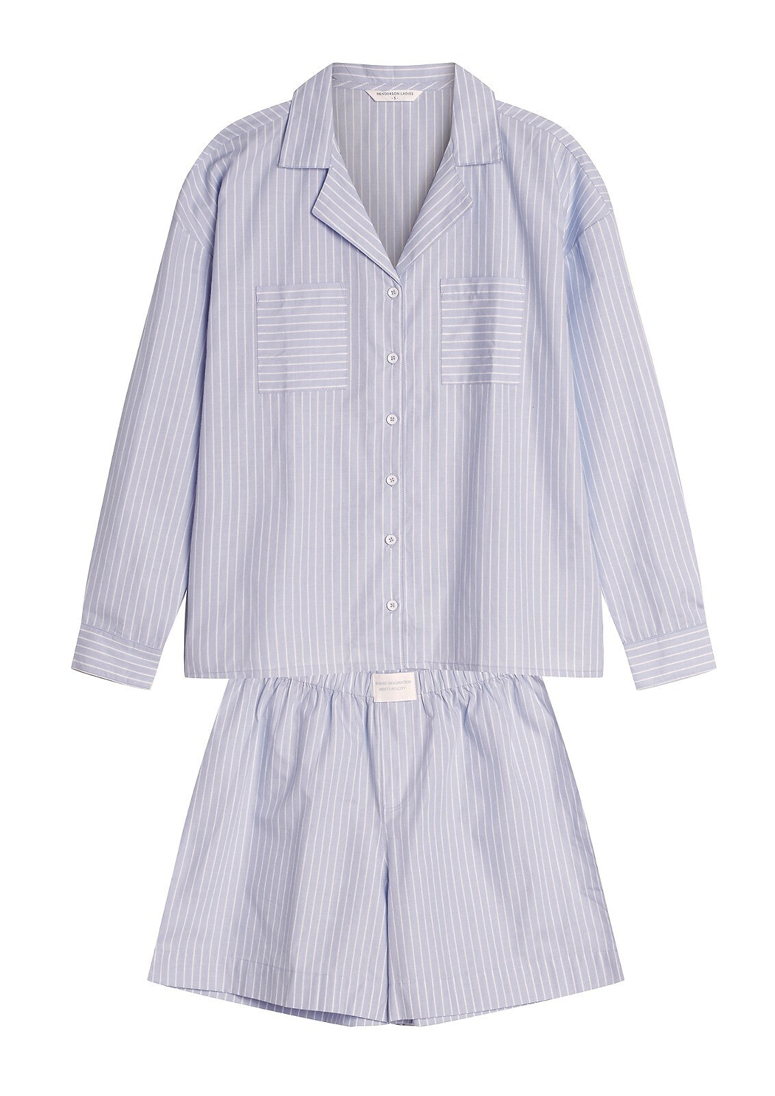 2-Piżama Henderson Ladies 42782 Nanda dł/r S-XL rozpinana pale blue-2