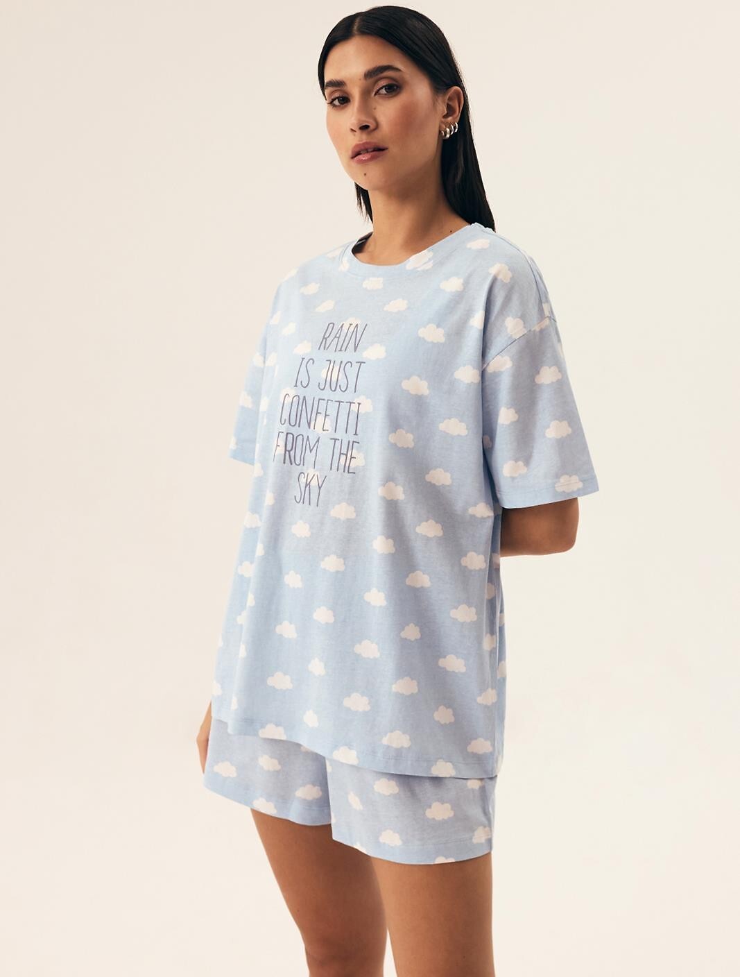 1-Piżama Henderson Ladies 42732 Nubes kr/r S-XL pale blue-1