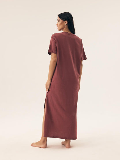 5-Koszula Henderson Ladies 42771 Nimes kr/r S-XL maroon-5