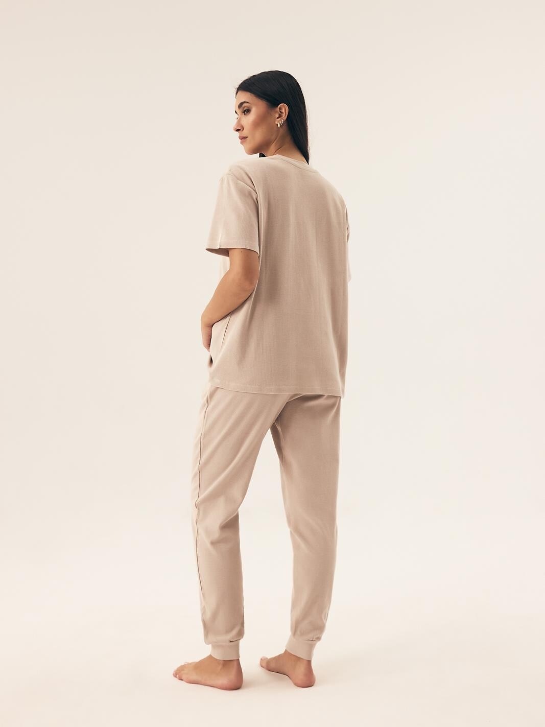 8-Piżama Henderson Ladies 43349 Nilsa kr/r S-L coffee-8