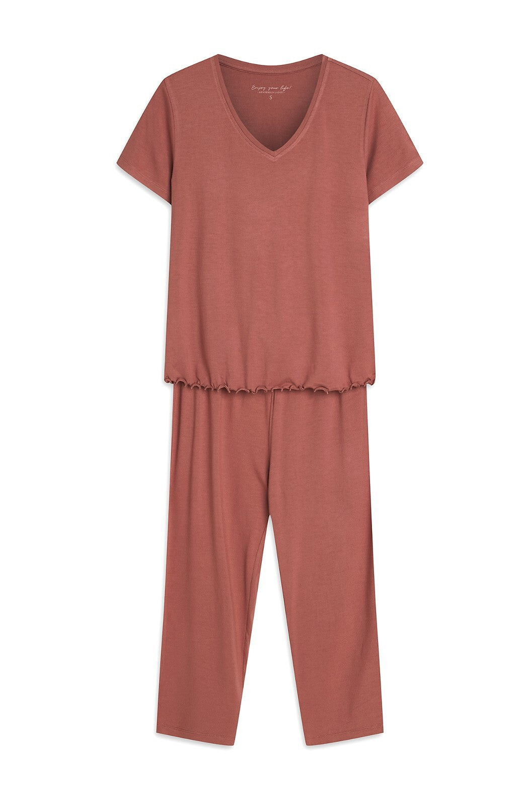 9-Piżama Henderson Ladies 43023 kr/r Noves 2 S-3XL mauve-9