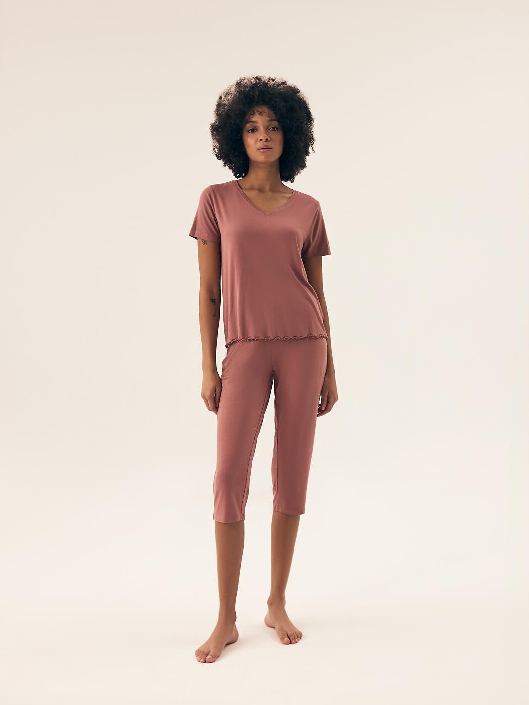 2-Piżama Henderson Ladies 43023 kr/r Noves 2 S-3XL mauve-2