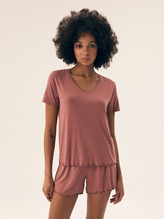1-Piżama Henderson Ladies 43022 kr/r Noves S-3XL mauve-1