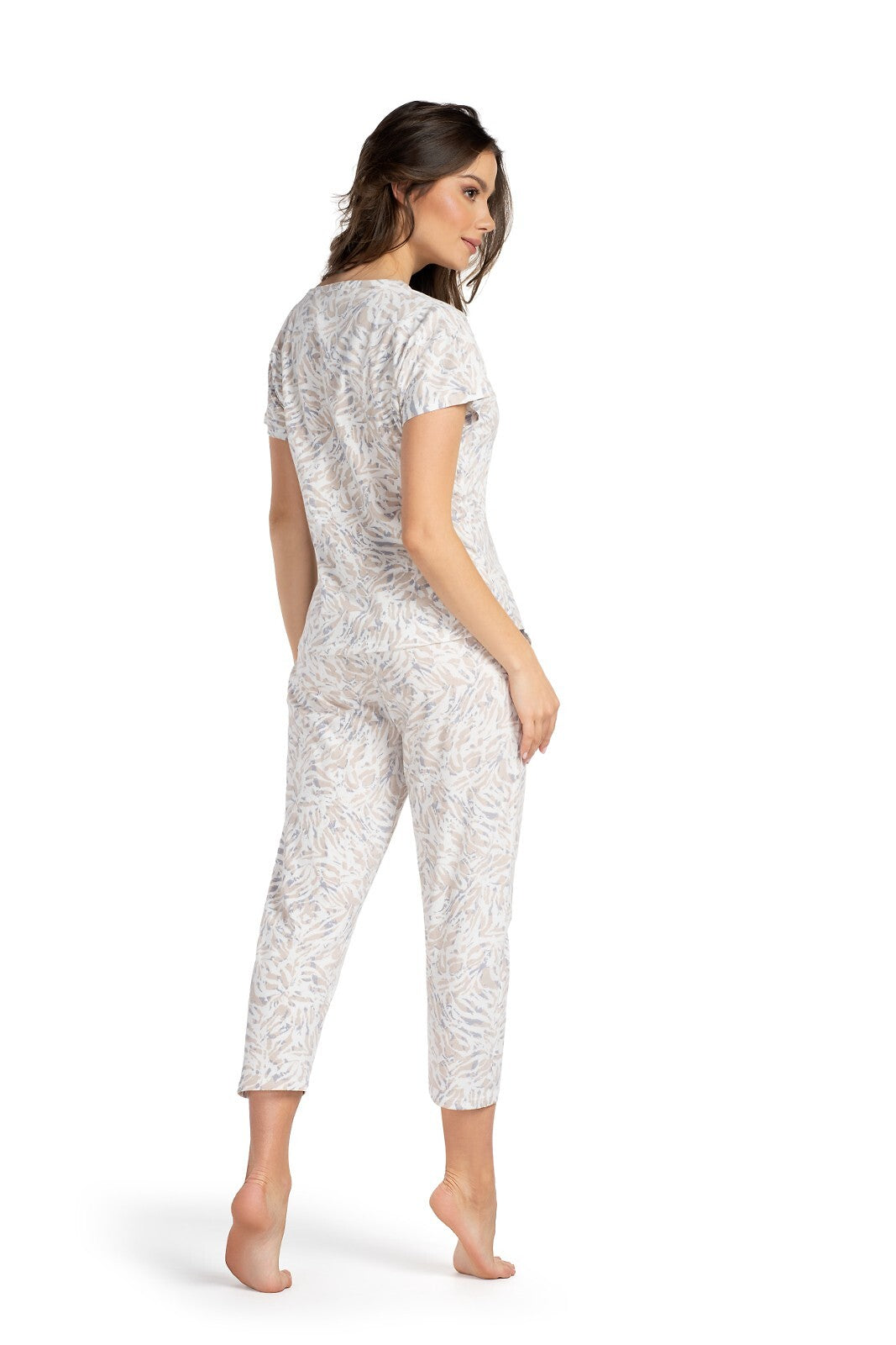 4-Piżama Belle Reverie Lilou kr/r S-XL zebra-4