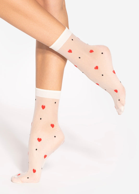 1-Skarpetki Gatta Spring Vibes wz.04 15 den natural-red-1