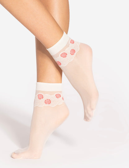 1-Skarpetki Gatta Spring Vibes wz.10 15 den sabbia-red-1