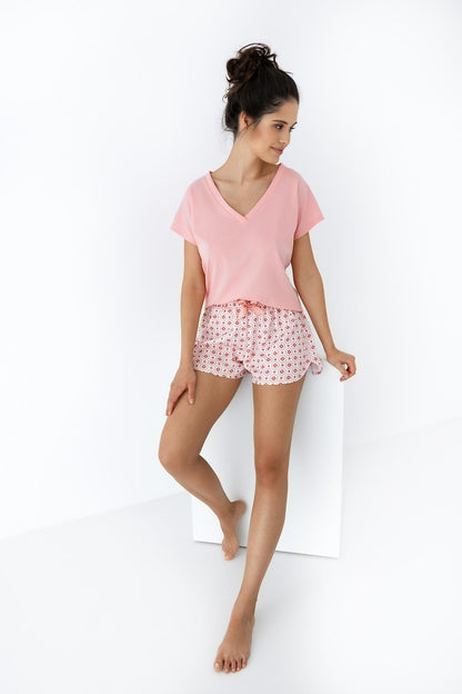 4-Piżama Sensis Nikoleta kr/r S-XL łososiowy-4