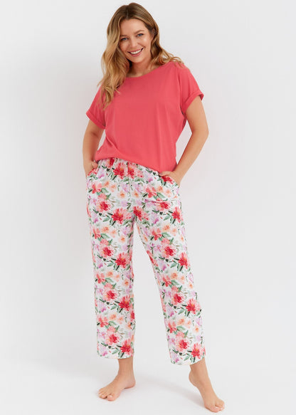 1-Piżama Taro Aria 3427 kr/r S-XL W25 damska koralowy-1