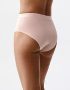 3clp-009 - rosa - slip maxi sport da donna in cotone