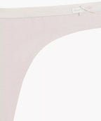 3clp-017 - ecru -.perizoma da donna in cotone tinta