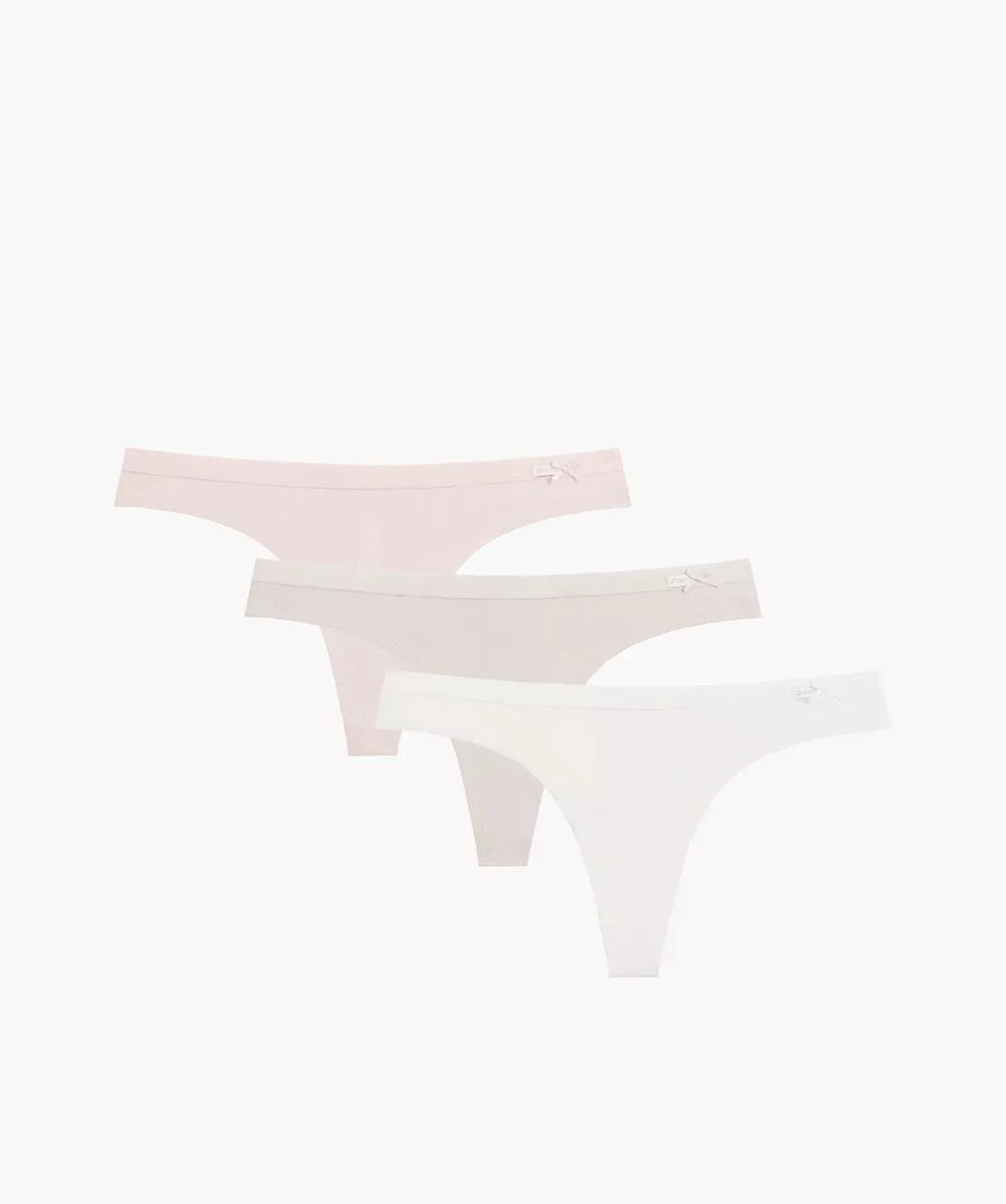 3clp-017 - ecru -.perizoma da donna in cotone tinta