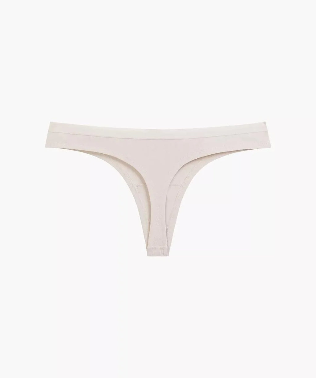 3clp-017 - ecru -.perizoma da donna in cotone tinta