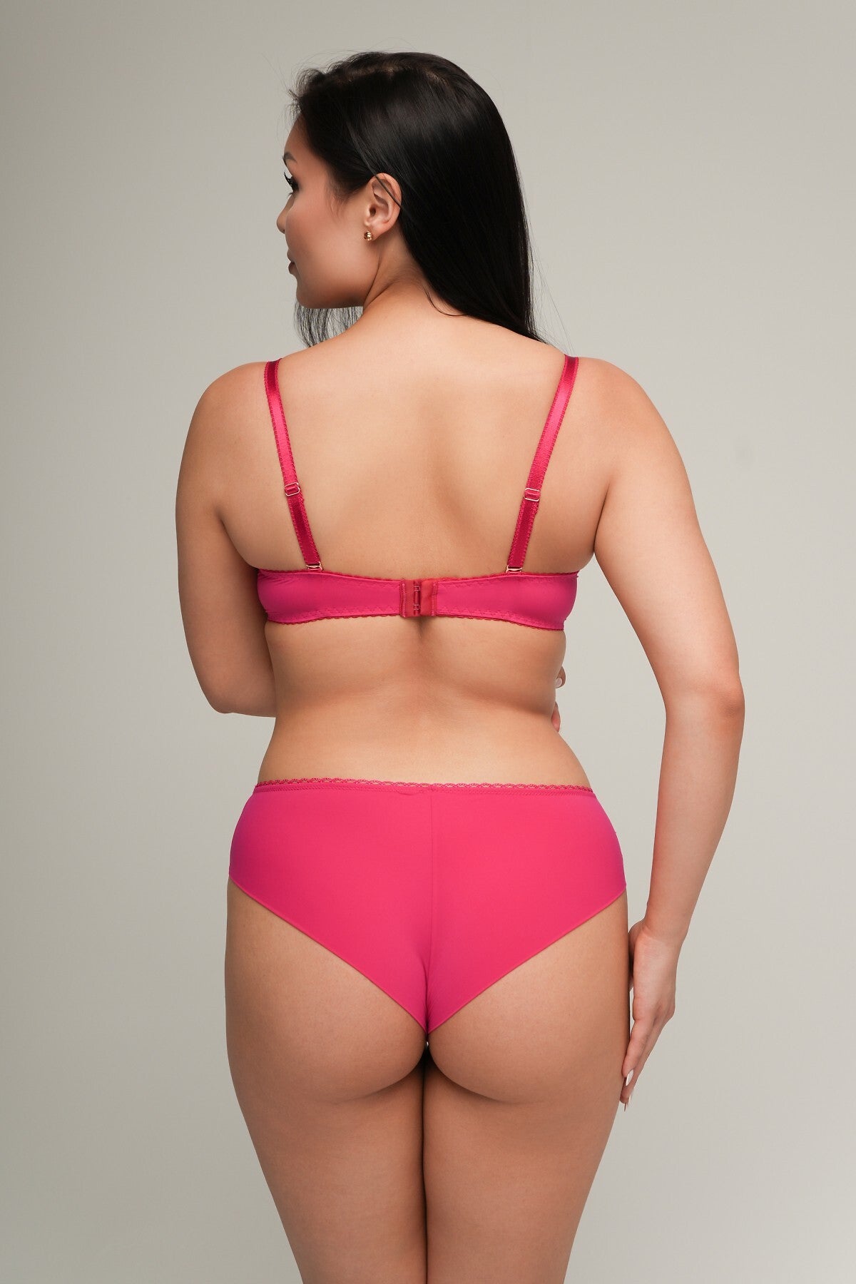 3-Biustonosz push up Ava 2204 Fuchsia fuchsia-3