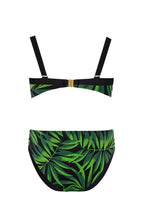 Bikini de dos piezas con ribete en contraste y soporte óptimo (Capo Verde 1)