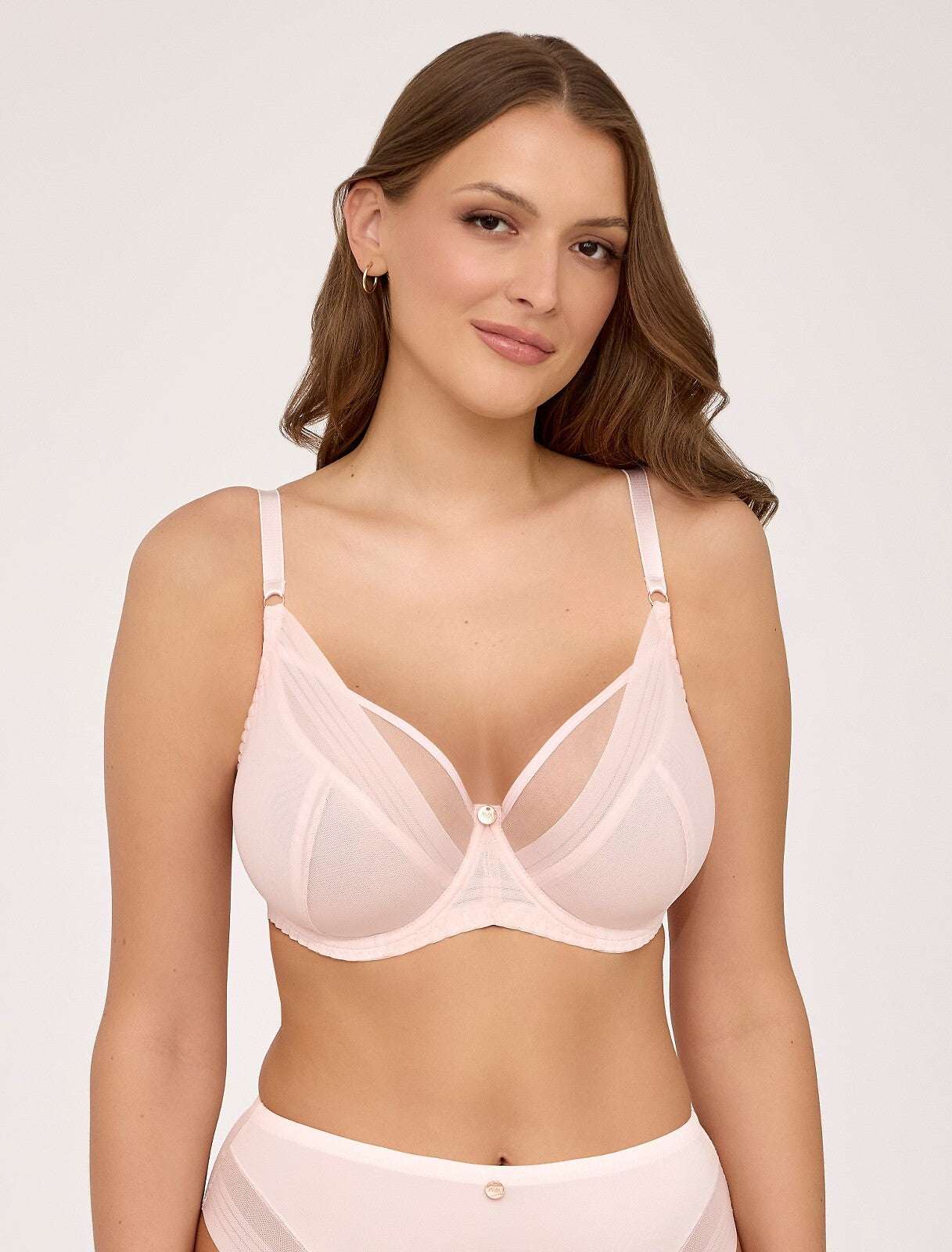 Greta | Reggiseno morbido Black Mesh – Effetto Trasparenza e Sostegno laterale - 2231 - Lullaby Lingerie