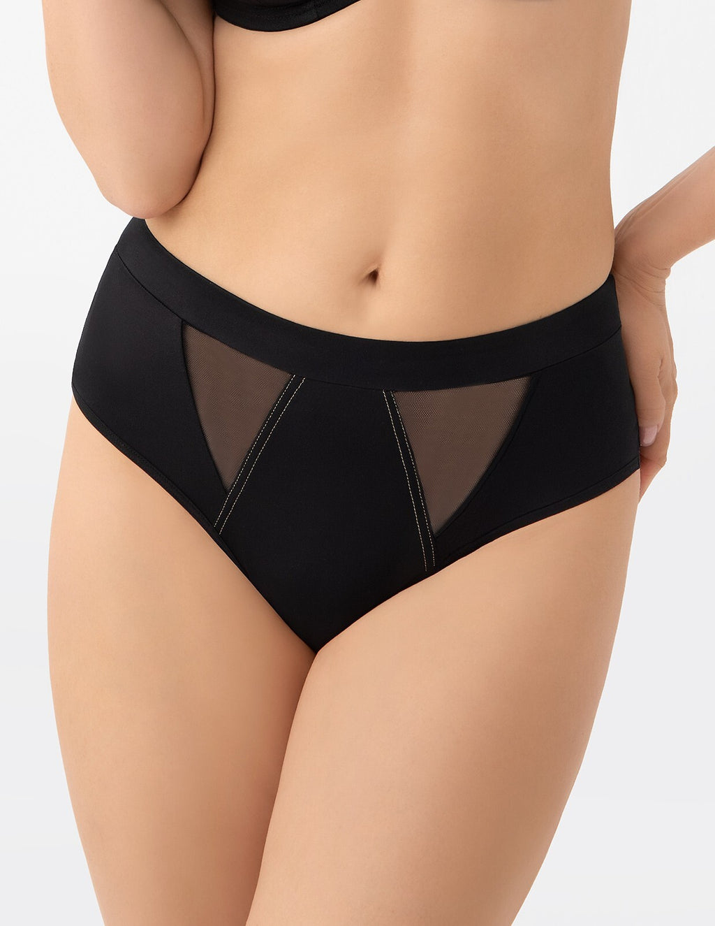 Marisa | Slip Brasiliano Donna in Microfibra – Vita Media e Finiture Invisibili - Lullaby Lingerie