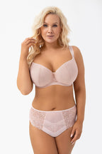 1-Biustonosz balkonetka Gorsenia G009 Daria Beżowy beżowy-1