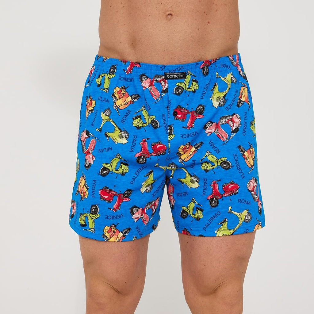 Classic | Boxer Uomo morbidi in Cotone 100% con Stampa Vespa - 001/185 - Lullaby Lingerie