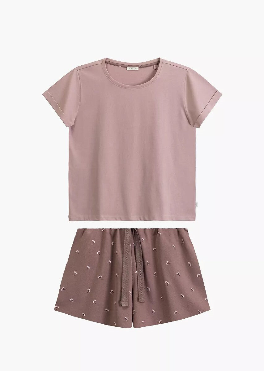 Pigiama da donna in 100% cotone - NLP-502E - Lullaby Lingerie