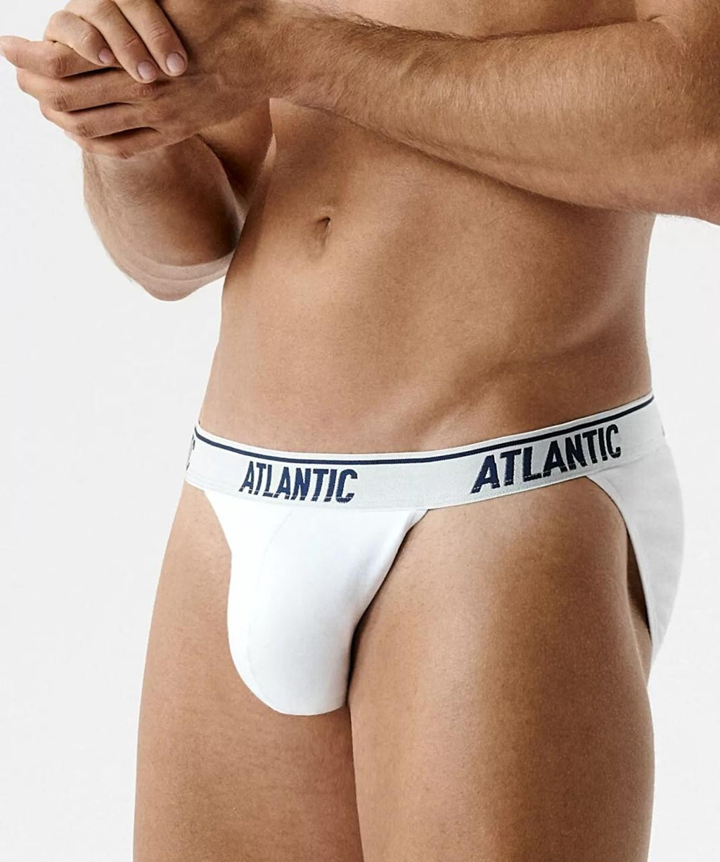 Slip Uomo Tanga – Set da 3 Pezzi in Cotone Elasticizzato - 3MP-220 - Lullaby Lingerie