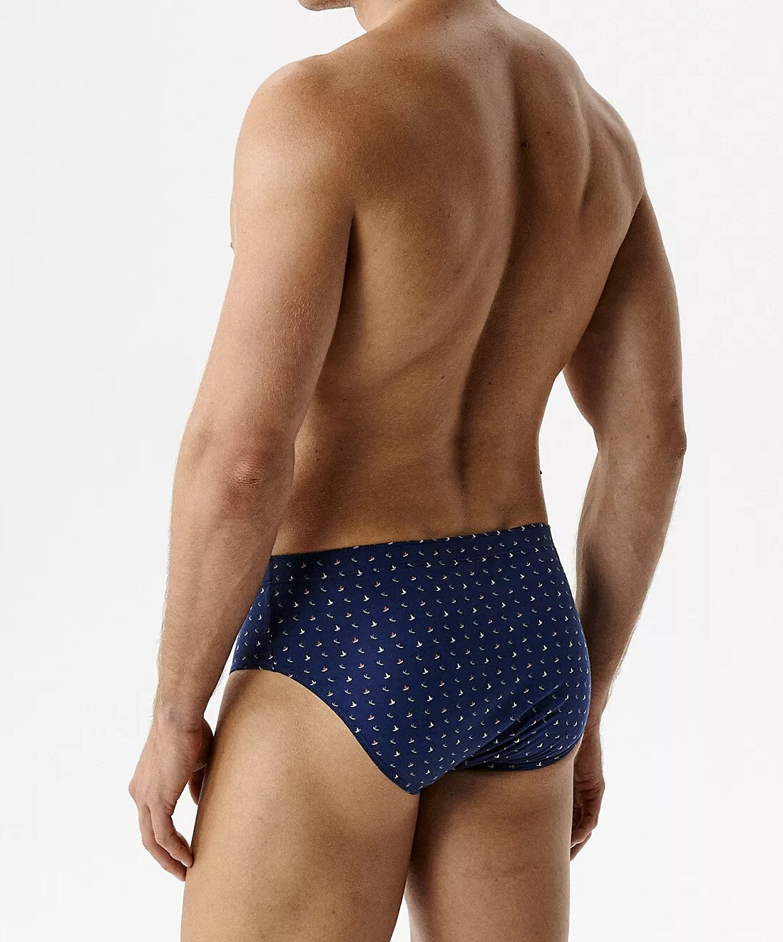 Slip Uomo Classici Atlantic – Set da 3 Pezzi in Cotone a Fantasia - 3MP-215 - Lullaby Lingerie